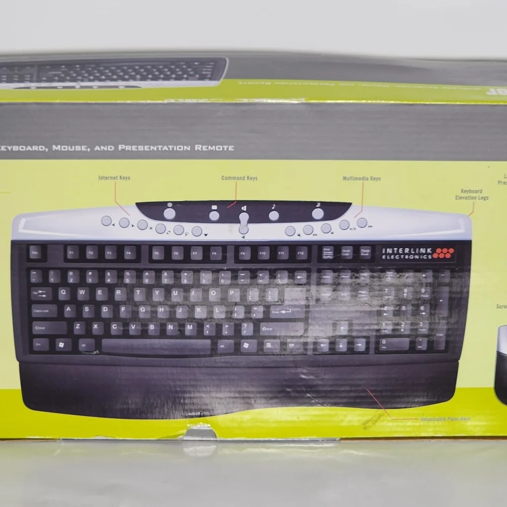 VERSAPOINT‎ Interlink electronics communicator wireless keyboard, mouse, …